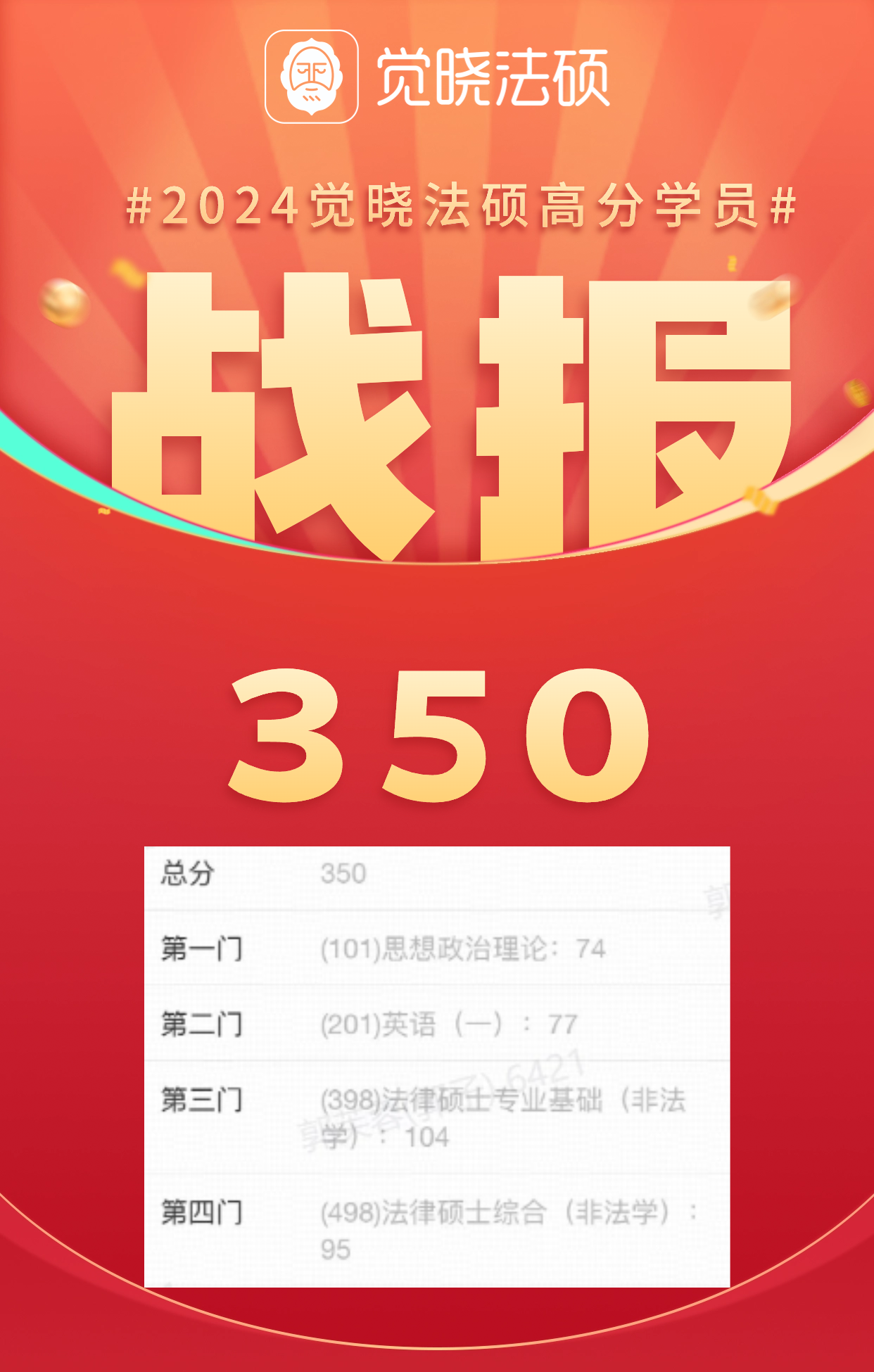 上岸喜报